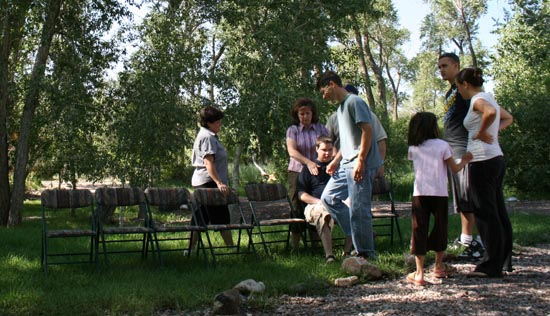 2008 White Family Reunion at Big Rock Candy Mountain, Utah